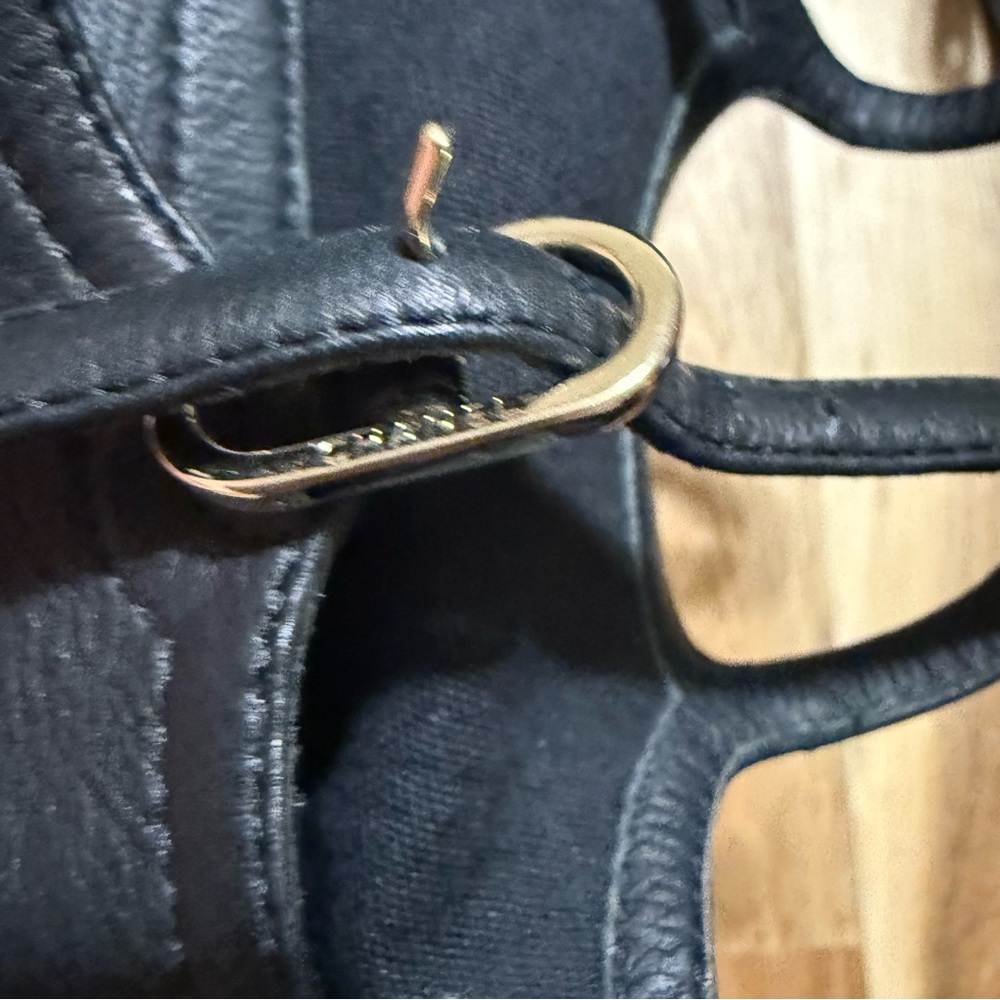 Chanel NEW IN BOX Buckle Gladiator Mid Calf Patent Leather Black Mary Jane Boots - Picture 10 of 12